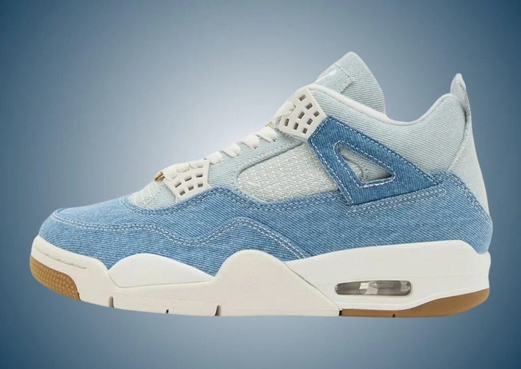 Nike Air Wmns Jordan 4 Retro TEX ¡®Worn Blue Denim¡¯